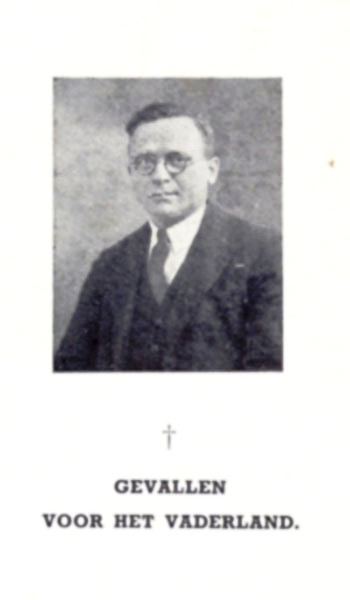 Bidprent Johannes Henricus Vennegoor 01 