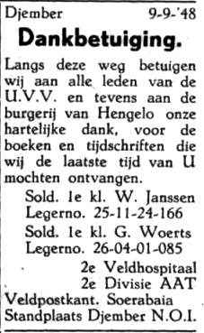 adv. sept 1948 W. Jansen 