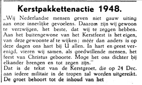 Kerstpakketten 1948 1