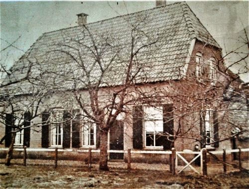 woning voorhuis 1912 afbraak 1977 foto. M. Harmsen