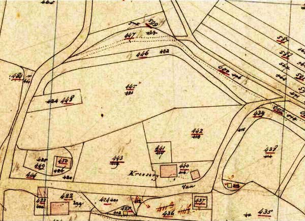 02  1832 Kadastrale kaart Bron. RCA 