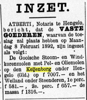 keijenborg gooise molen GB 30 1 1892